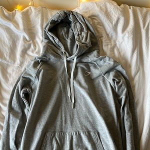 grey gymshark hoodie